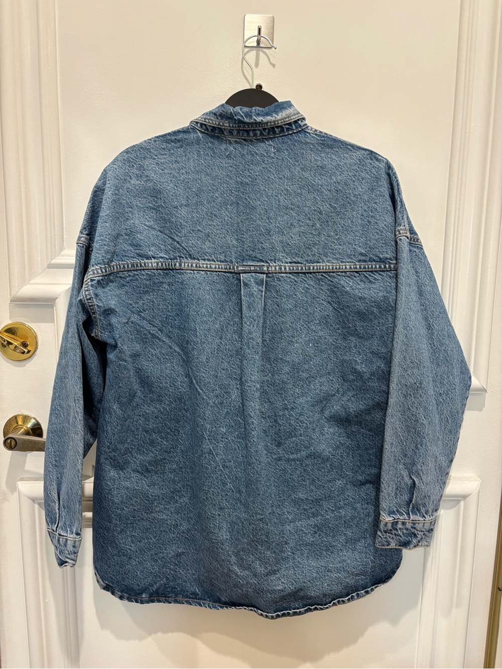 Zara Oversized Denim Shirt - Picture 3 of 3